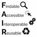 Déclinaison des principes FAIR (Findable, Accessible, Interopérable, Réutilisable)